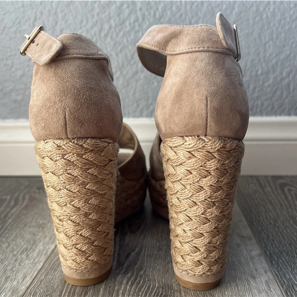 Stuart Weitzman’s Sohojute Limited Edition Gorgeous Woven Braided Wedges 8.5M - Picture 4 of 15